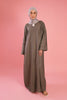 Pure Linen Ajman Dark Grey Dress