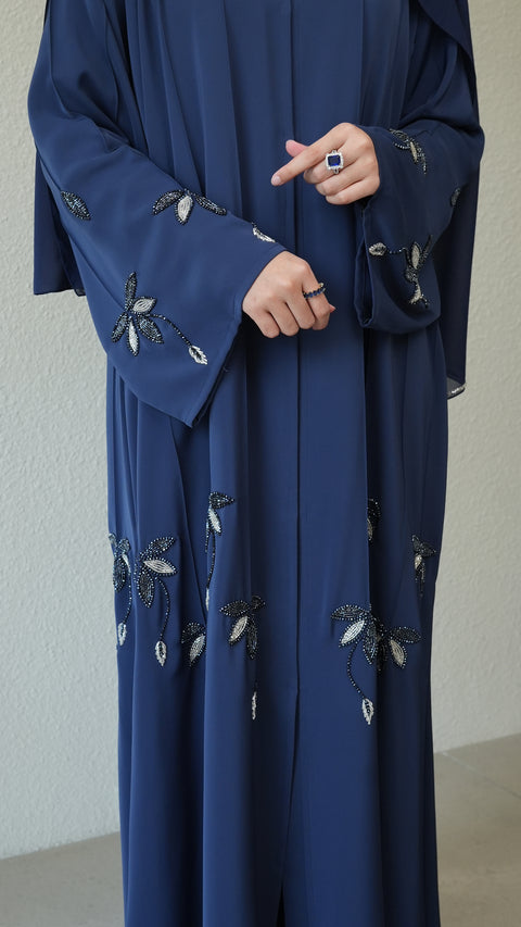 Alcazar Midnight Blue Abaya
