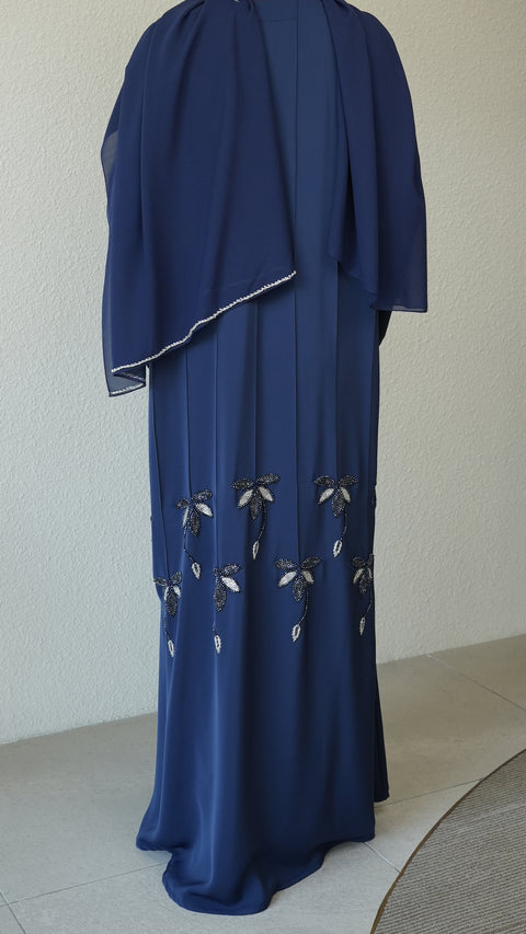 Alcazar Midnight Blue Abaya