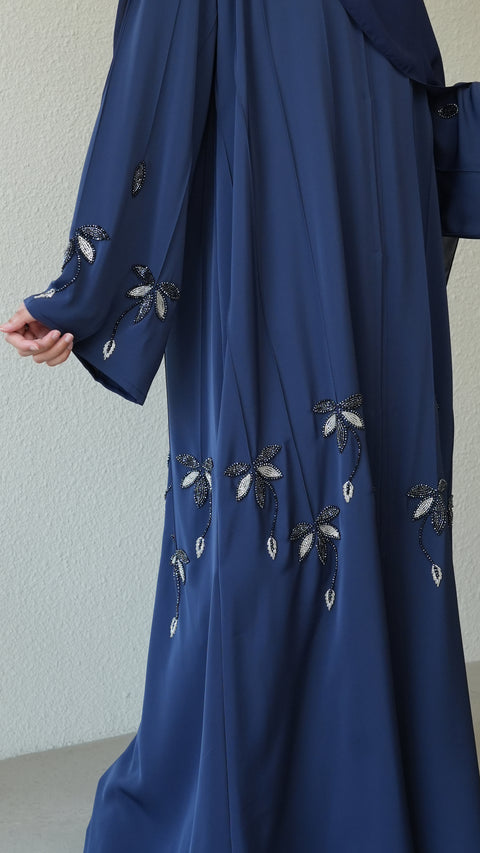 Alcazar Midnight Blue Abaya
