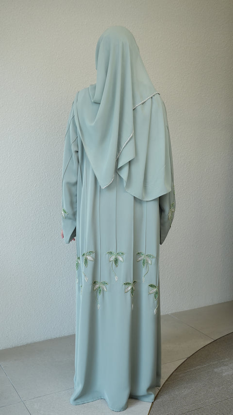 Alcazar Moss Green Abaya