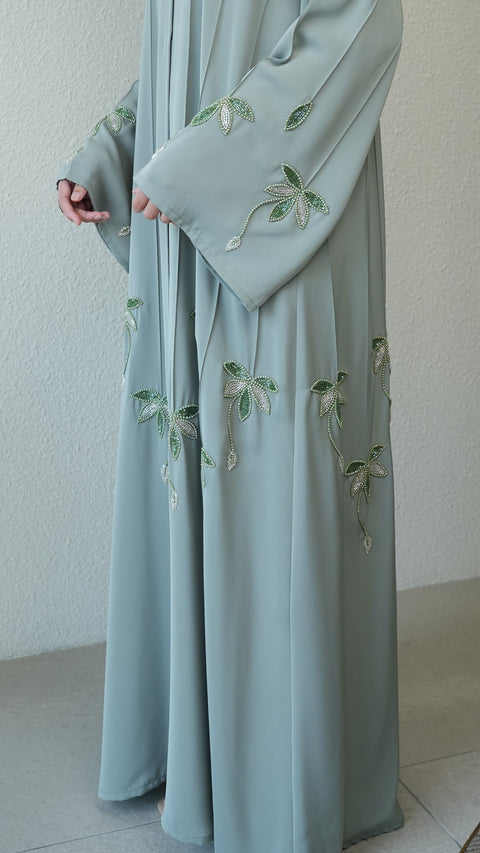 Alcazar Moss Green Abaya