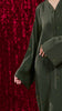 Korean Nidha Aleppo Olive Abaya