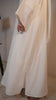 Korean Nidha Amanjena Frost White Abaya