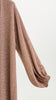 Lurex Jersey Amber Bronze Cardigan