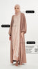 Lurex Jersey Amber Bronze Cardigan
