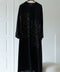 Korean Zoom Ararat Black Abaya