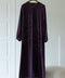 Korean Zoom Ararat Dark Purple Abaya