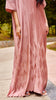 Creased HM Silky Armani Dress Pleated Dusty Pink