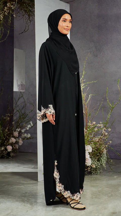 Aster Flowery Abaya