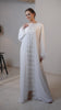 Korean Nidha Attabad Frost White Cardi Abaya