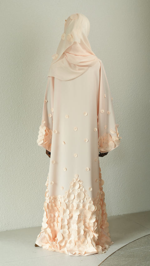 Korean Nidha Ayesha Wheat Abaya