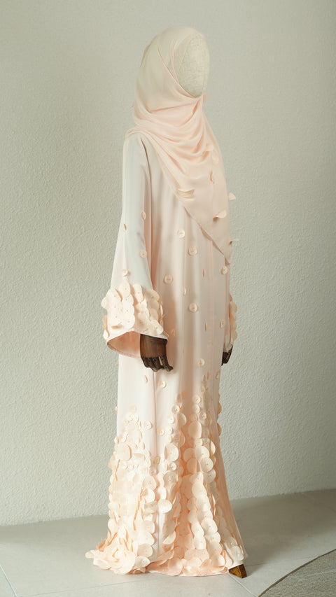 Korean Nidha Ayesha Wheat Abaya