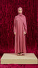 Korean Nidha Azna Salmon Pink Abaya