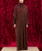 Azna Rich Brown Abaya