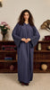 Korean Zoom Ahwar Persian Violet Abaya