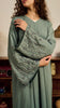 Korean Zoom Ahwar Sage Green Abaya