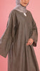 Pure Linen Ajman Dark Grey Dress