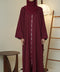 Akra Red Firebrick Abaya