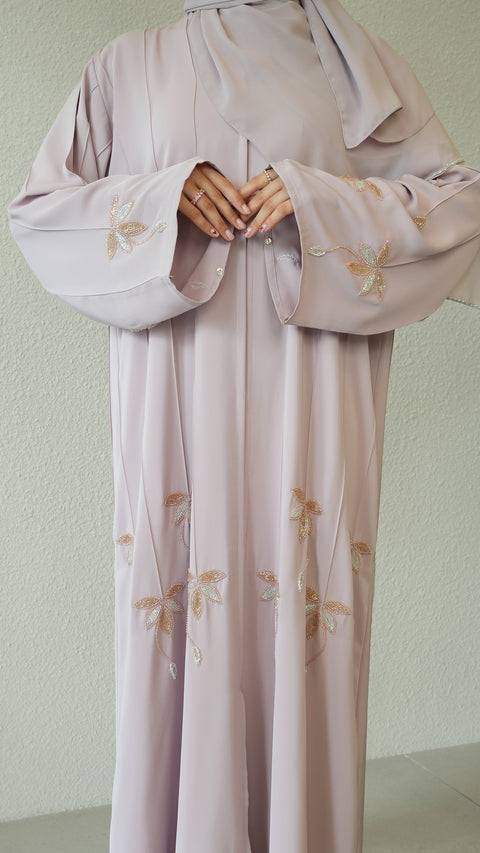 Alcazar Mauve Abaya