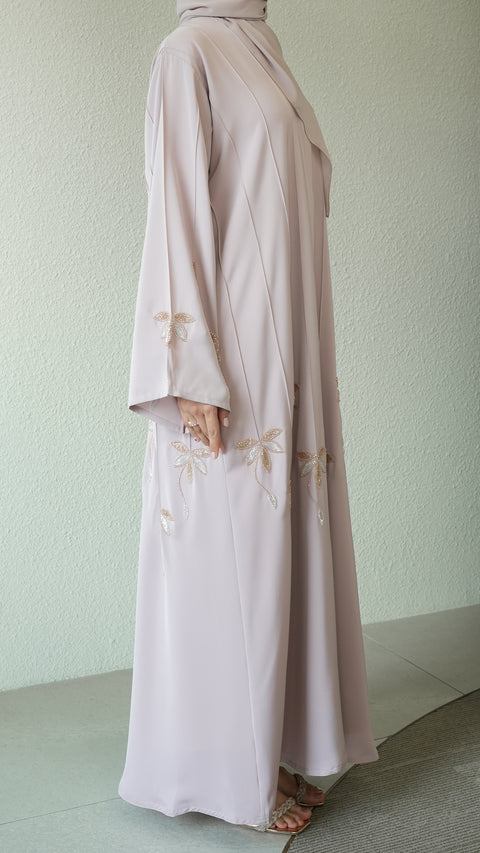 Alcazar Mauve Abaya