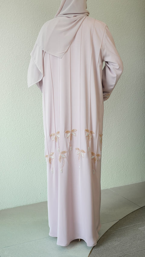 Alcazar Mauve Abaya