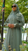 Alena Sage Green Abaya by Guzel Kismet