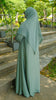 Alena Sage Green Abaya by Guzel Kismet