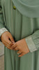 Alena Sage Green Abaya by Guzel Kismet