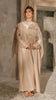 Organza Alrayah Pale Champagne Abaya