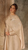 Organza Alrayah Pale Champagne Abaya