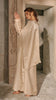 Organza Alrayah Pale Champagne Abaya