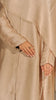 Organza Alrayah Pale Champagne Abaya