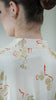 Turkish Cotton Altyn Ivory Tangerine Abaya