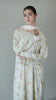 Turkish Cotton Altyn Ivory Tangerine Abaya