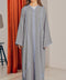 Amanjena Fog Grey Abaya