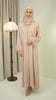Korean Nidha Amasya Milk Tea Abaya