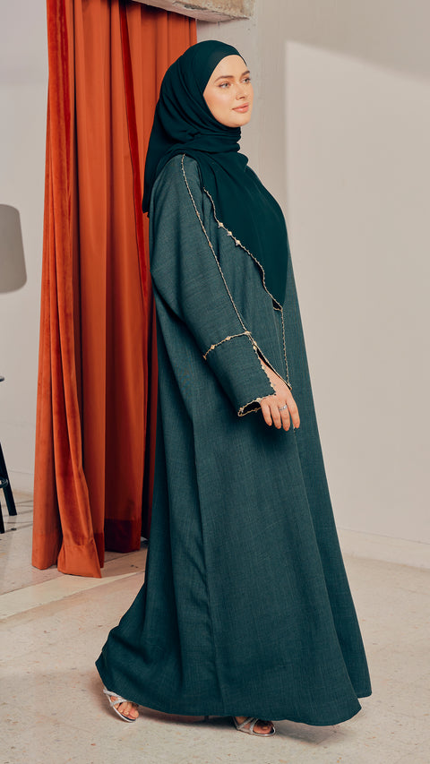 Ameerat Emerald Green Abaya