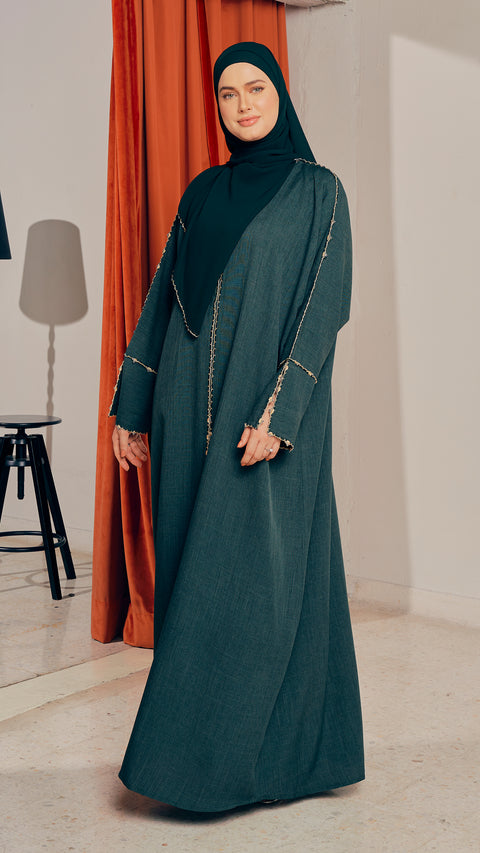 Ameerat Emerald Green Abaya