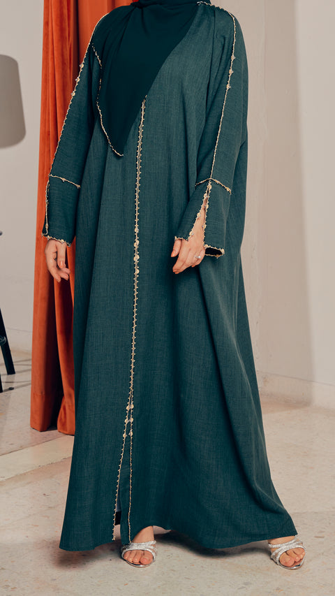 Ameerat Emerald Green Abaya