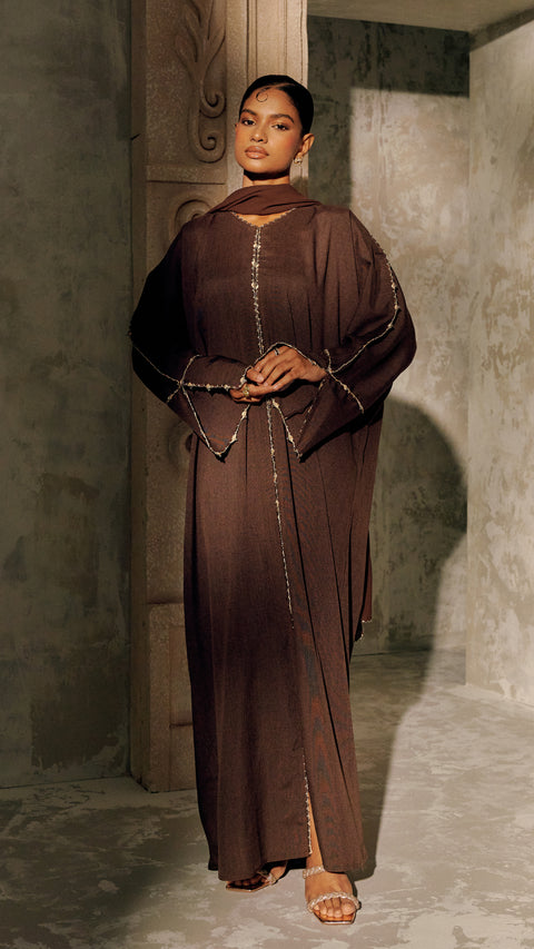 Ameerat Espresso Abaya