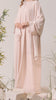 Korean Nidha Ankara Peach Blossom Abaya