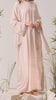 Korean Nidha Ankara Peach Blossom Abaya