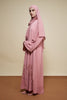 Korean Zoom Arjan Coral Pink Abaya