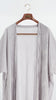 Creased HM Silky Armani Pleated Grey Cardigan