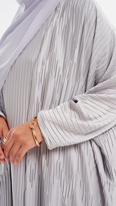 Armani Pleated Grey Cardigan (CLEARANCE)