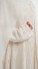 Creased HM Silky Armani Pleated Off White Cardigan