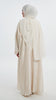 Creased HM Silky Armani Pleated Off White Cardigan