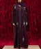 Asalem Burgundy Abaya