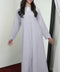 Ayazma Cool Grey Abaya